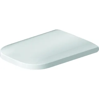 Duravit Happy D.2 WC-Sitz 0064610000 ohne Absenkautomatik, weiss, Scharniere Edelstahl