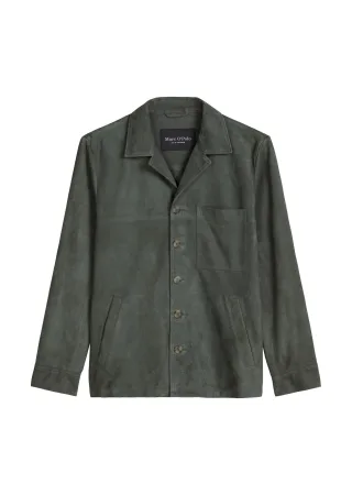 Marc OPolo Casual - Lederjacke regular Skipping Stone - Gr. - 52