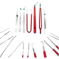 TSB Werk Pinzette 7 tlg Pinzetten Set Feinmechaniker Präzision, 7-tlg., Modelbau, Hobby, Basteln, Werkzeug, Set