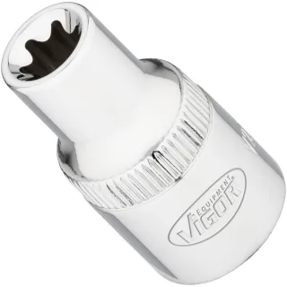 VIGOR T Steckschlüsseleinsatz - 1/2 Zoll (12,5 mm) Vierkant - V2731N