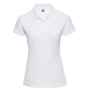 Russell - "Classic" Poloshirt für Damen (Weiß)