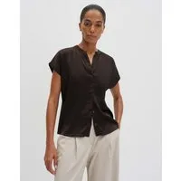 someday Kurzarmshirt KORALIE Regular im Materialmix