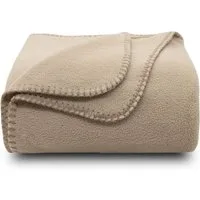 Wohndecke, ZOLLNER, 130 x 170 cm, 100% Polyester, waschbar bis 95 °C