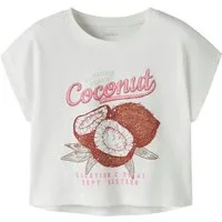 Name It Kurzarmshirt NKFVILMA CAPSL CROP TOP F1 NOOS Baumwolle, regular fit
