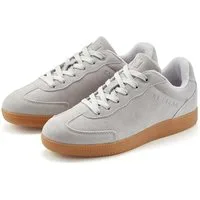 Elbsand Freizeitschuh, Schnürschuh, Turnschuh, Retro Sneaker, Lederschuh Sneaker Ledersneaker, Schnürhalbschuh aus Leder im modernen Retro Look