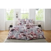 OTTO home Bettwäsche MELINA, Renforcé, 2 teilig, florale Bettwäsche mit Reißverschluss, ab Gr. 135x200 cm