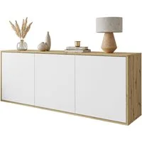 yourhouse24 Kommode Sanayi Hängende Sideboard Push-Open 154 cm