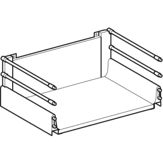 Geberit Schubkasten unten, Acanto zu allen WaschtischU 90 Compact, 243955001 243955001