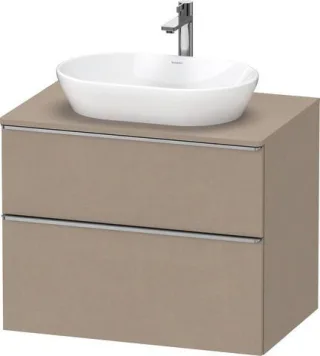 Duravit D-Neo Konsolenwaschtischunterbau wandhängend Leinen Matt 800x550x664 mm - DE4967070750000 DE4967070750000