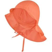 Sterntaler® Schirmmütze UV-Schutz 50+ Sonnenhut uni (1-St) Mütze mit Nackenschutz und Größenregulierungsband