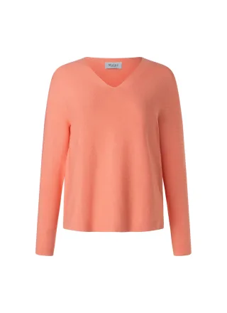 MAERZ Muenchen - Pullover V-Ausschnitt 1/1 Arm coral reef