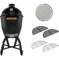 The Onyx Large Starter-Paket, Holzkohlegrill schwarz, Ø 46cm