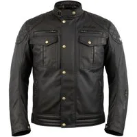 MDM Motorradjacke MDM Motorradjacke im Vintage Stil wasserdicht mit Protektoren Gewachste Baumwolle im Vintage Retro Stil