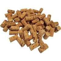 Iberia Kork Bastelnaturmaterial 200 Stück Bastelkorken aus Natur Kork