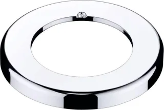 Hansgrohe Rosette Axor für 3-Loch Waschtischarmatur Griff klein chrom, 94115000 94115000