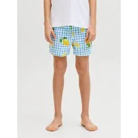 Jack & Jones Junior Badeshorts JPSTMAUI VIBES NOVELTY AOP SWIM SH JNR