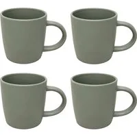 LeGer Home by Lena Gercke Becher Belli, 4-tlg., Steingut, Scandi Style, 4-teilig