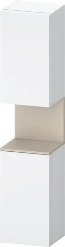 Duravit Qatego Hochschrank Weiß Matt 400x360x1760 mm - QA1346L83180000 QA1346L83180000