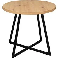 Mäusbacher Couchtisch Couchtisch rund, Couchtisch rund Durchmesser 60cm, Metallgestell
