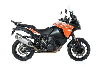 Sport Auspuff BOS Desert Edelstahl matt KTM 1090 Adventure /R Bj.2017-2020 EURO4 eintragungsfrei+ABE