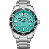Citizen Solaruhr AW1760-81W, Armbanduhr, Herrenuhr, Datum, Edelstahlarmband, bis 10 bar wasserdicht