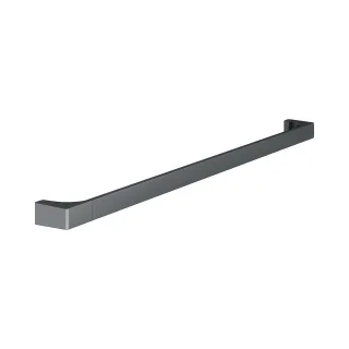 Keuco Badetuchhalter Edition 11 11101, Schwarzchrom gebürstet, 800 mm, 11101130800 11101130800
