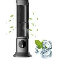 FELIXLEO Akku-Standventilator Tragbare Mini Klimaanlage Luftkühler 3 Stufen Für Büro Zuhause