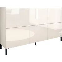 borchardt Möbel Kommode Haama, Sideboard mit Metallfüßen, Push-to-open-Technik, Breite 139 cm, Breite 139 cm