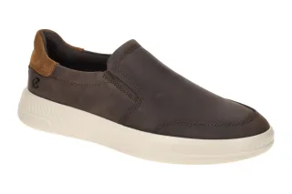 Ecco 55161459519 MOVE - MEN SLIP-ON Herrenschuhe Braun Fettleder flexibel & b...