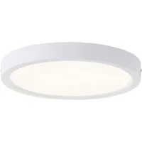 Brilliant LED Deckenleuchte Navara, LED fest integriert, Neutralweiß, Ø 27,5cm, Höhe 3 cm, 1900 lm, 4000 K, IP44