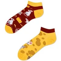 Many Mornings Sneakersocken Many Mornings Sneaker Mouse and Cheese (1 Paar, 1-Paar, 1 Paar) immer ein dismatching Paar