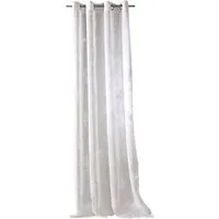 Weckbrodt Vorhang Agatha (1 St), Ösen, halbtransparent, Microfaser, Barock-Stickerei und Lurexfäden, Gardine, Store