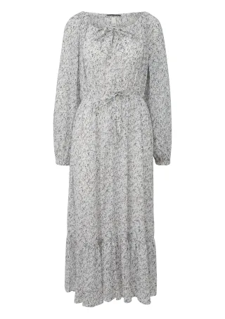 qs - Kleid creme|mehrfarbig - Gr. - 36