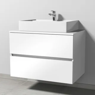 Sanipa Solo One Keramik-Set Angular Waschtisch-Set  PS21278