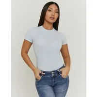 Tally Weijl Kurzarmbody SBOCOCOSYT Baumwollmischung, Basic, eng anliegend