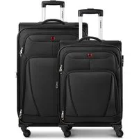 Wenger Trolleyset Beaumont, 4 Rollen, (2-teilig, 2 tlg), Polyester