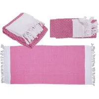 Marabellas Shop Saunatuch Handtuch für Sauna & Strand ca. 80 x 170 cm Fouta-Hamamtuch Saunatuch