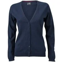 Daiber Cardigan JN 660 Damen V-Neck Cardigan Leichte Strickqualität