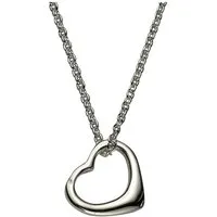 Firetti Kette mit Anhänger Schmuck Geschenk Silber 925 Halsschmuck Halskette Ankerkette Herz
