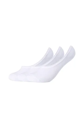 s.Oliver Red Label - Füßlinge (3 Paar - Unisex) weiß - Gr. - 38