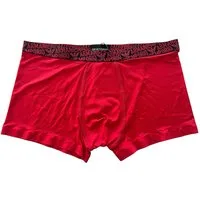 Emporio Armani Trunk 4F719 Mikrofaser (1-St) Unterhose Herren mit Logobund - figurbetont