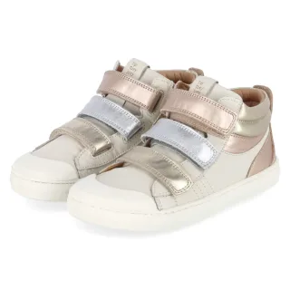 Tip Toey Joey Barfuß-Klettboots LEAP - Gr. 24 - Taupe - Glattleder
