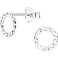 ALEXANDER YORK Paar Ohrstecker DIE VERSCHLUNGENEN, 2-tlg. (Ohrstecker), 925 Sterling Silber