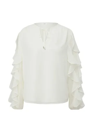 s.Oliver BLACK LABEL - Bluse creme - Gr. - 48