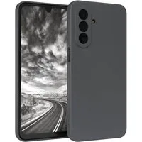 EAZY CASE Handyhülle TPU Hülle für Samsung Galaxy A17 6,7 Zoll, Hülle mit Kameraschutz Handycase Soft Smart Slimcover matt Dunkelgrau