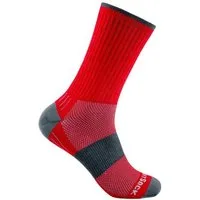 Wrightsock Wandersocken Crew Escape (extra Frottee-Polsterung, mitteldick) rot - 1 Paar