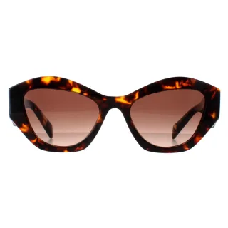 Prada Rechteck Damen Honey Havana Braun Verlauf PR07YS