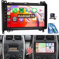 ESSGOO Android 15 Für Mercedes-Benz A/B Klasse/Vito W169 W639 W245 W906 Autoradio (RDS, BT, Digitalradio (DAB), FM, SWC)