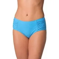 Aquarti Bikini-Hose Aquarti Damen Bikinihose Hotpants mit seitlichen Raffungen