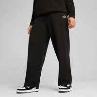 PUMA Trainingshose ESS SMALL NO 1 LOGO STANDARD STRAIGHT PANTS TR OP mit Eingrifftaschen, gerades Bein, elastischer Bund